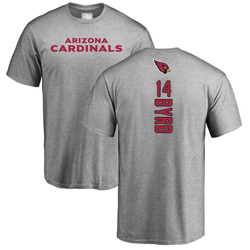 Arizona Cardinals Men Ash Damiere Byrd Backer NFL Football #14 T Shirt